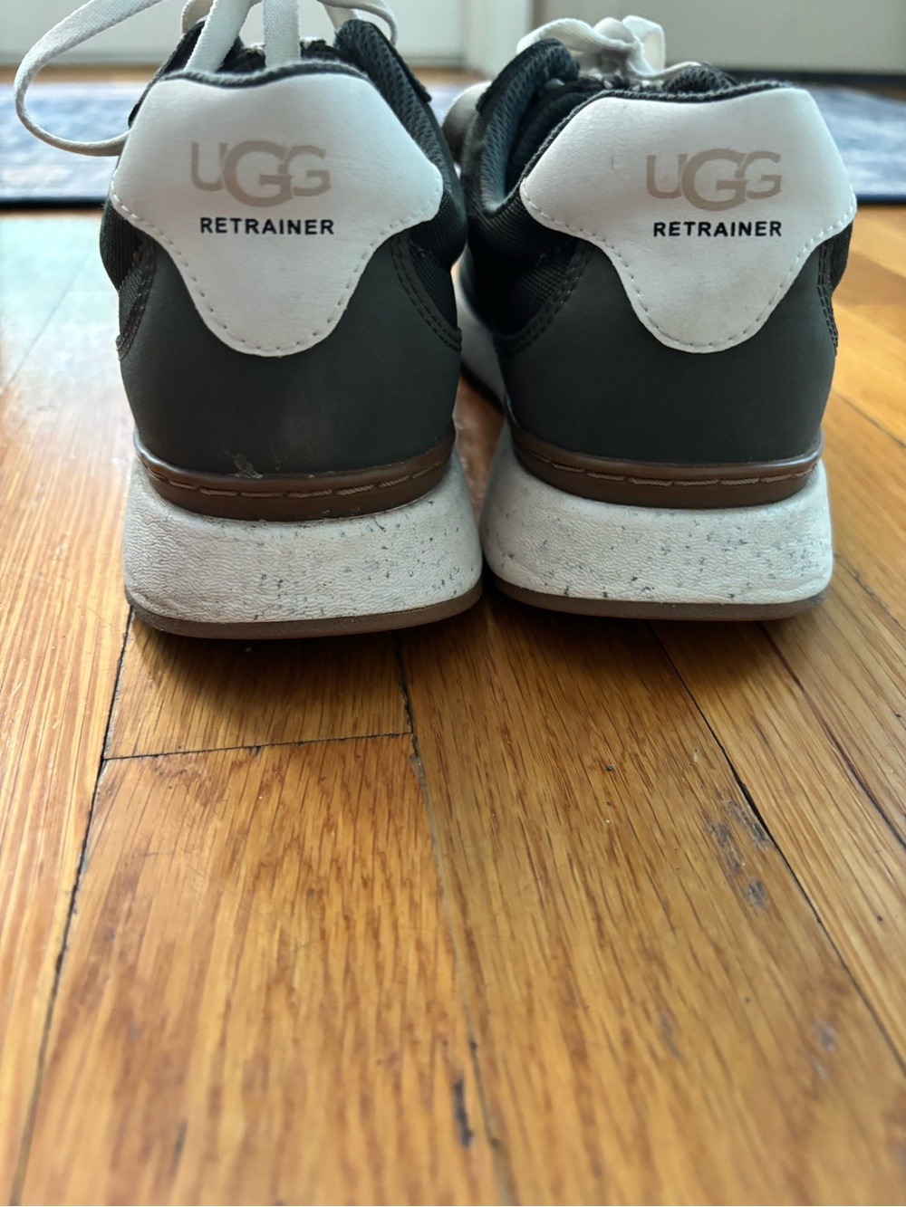 UGG Retrainer Women's Gray and White Sneakers